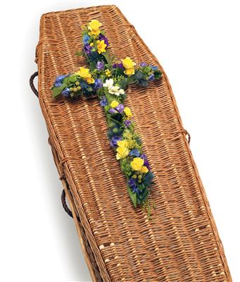 Loose Funeral Cross Vibrant Colours