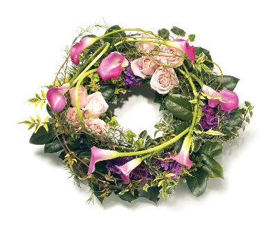 Wreath Calla Lillies